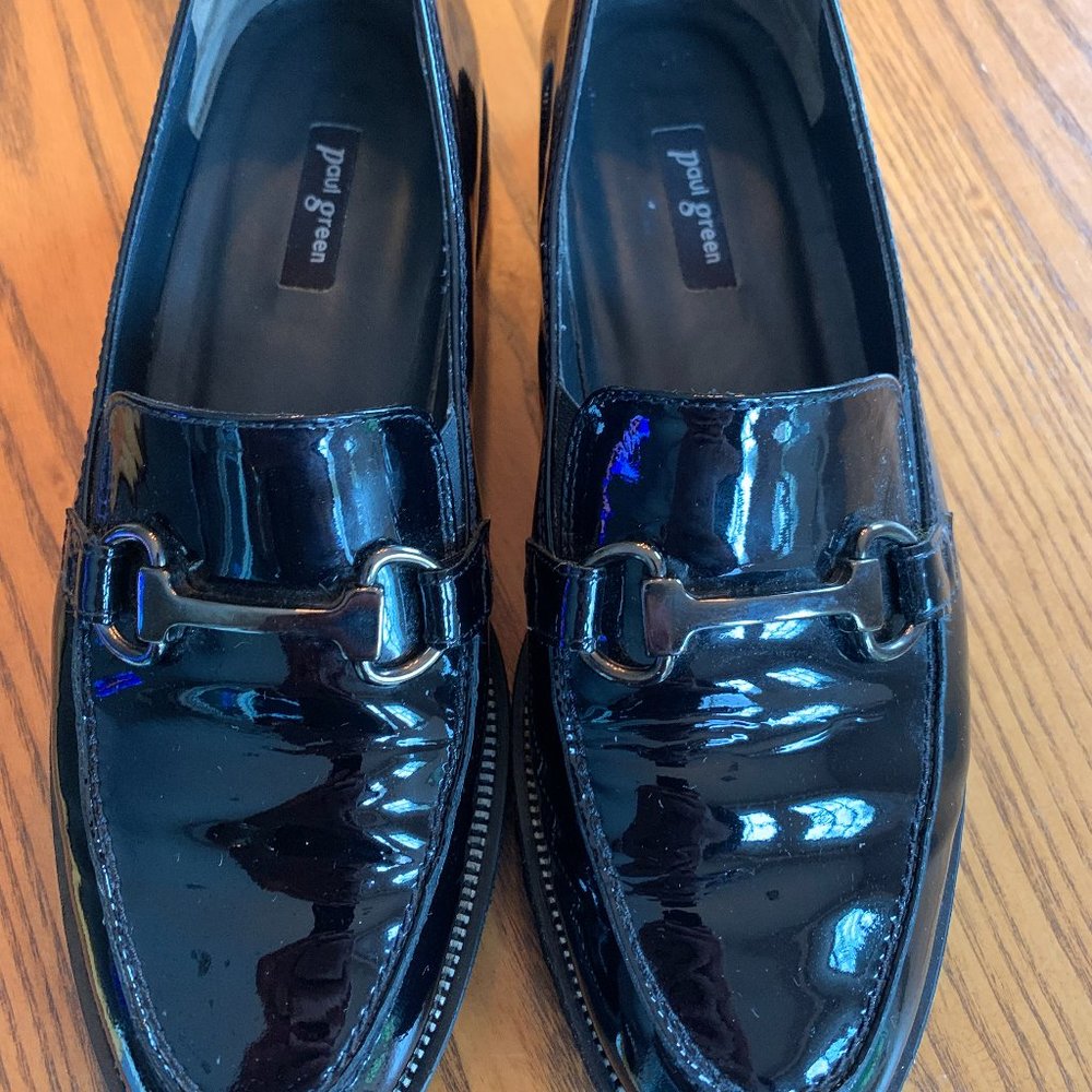 Paul Green patent leather loafers